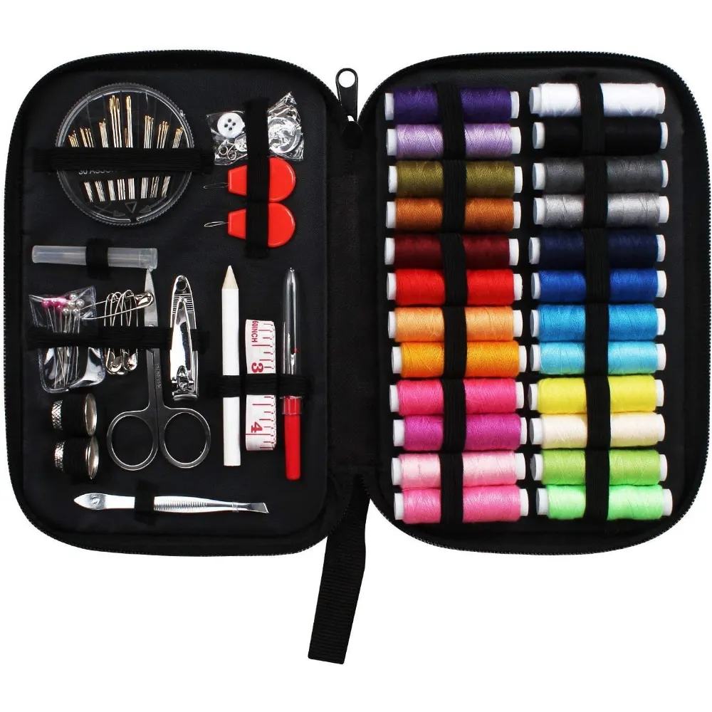 130-Piece Professional Sewing Kit with Case