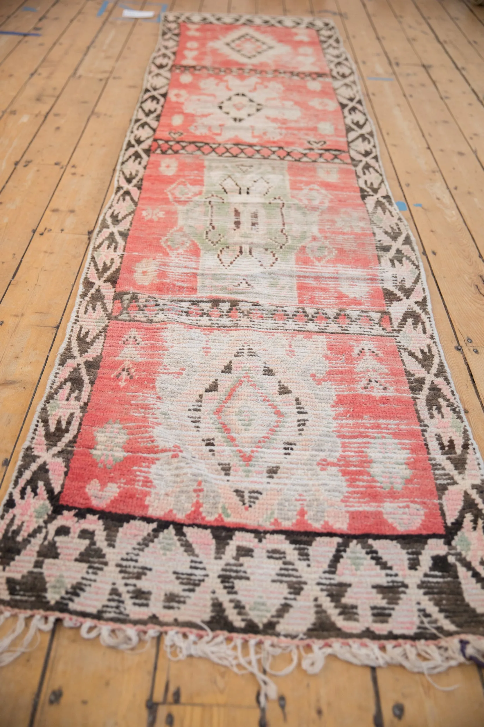 2.5x11.5 Vintage Moroccan Rug Runner