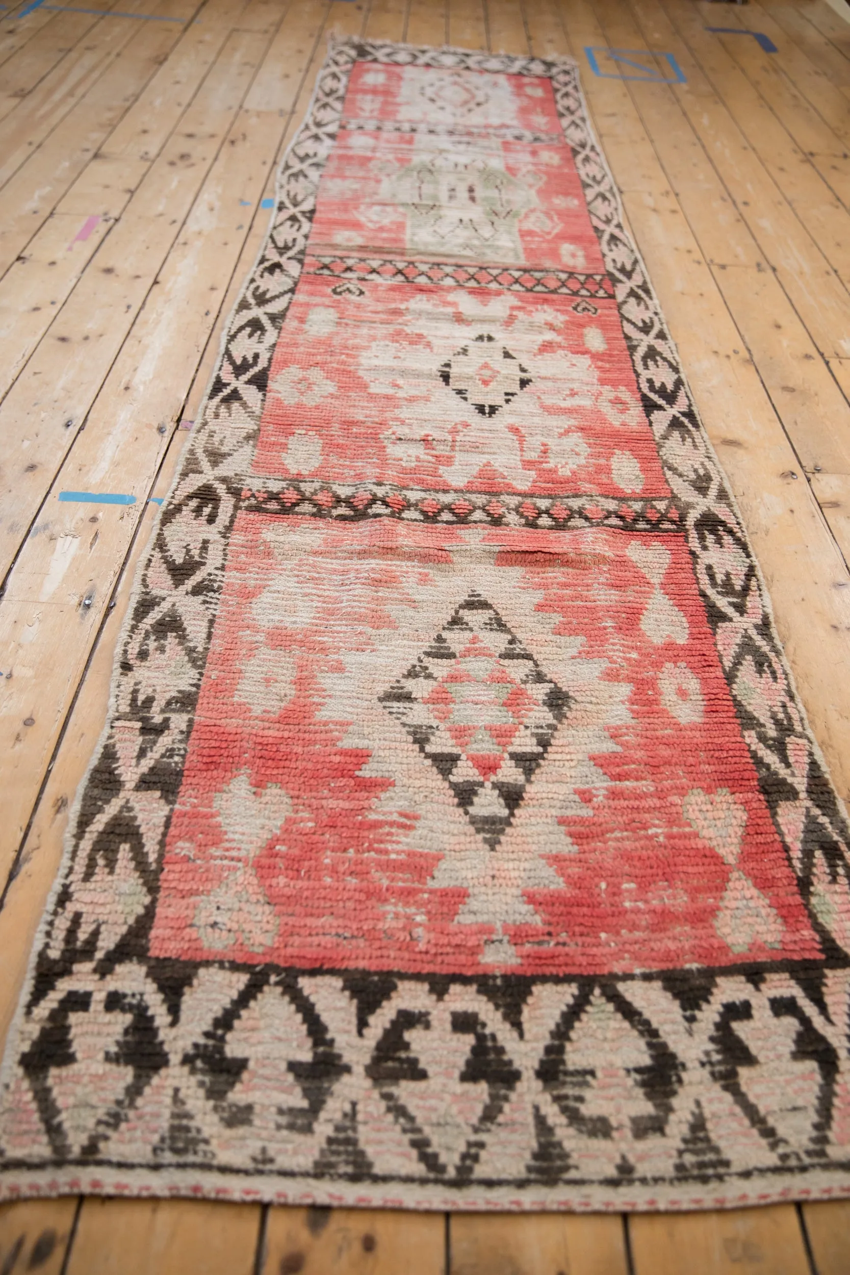 2.5x11.5 Vintage Moroccan Rug Runner