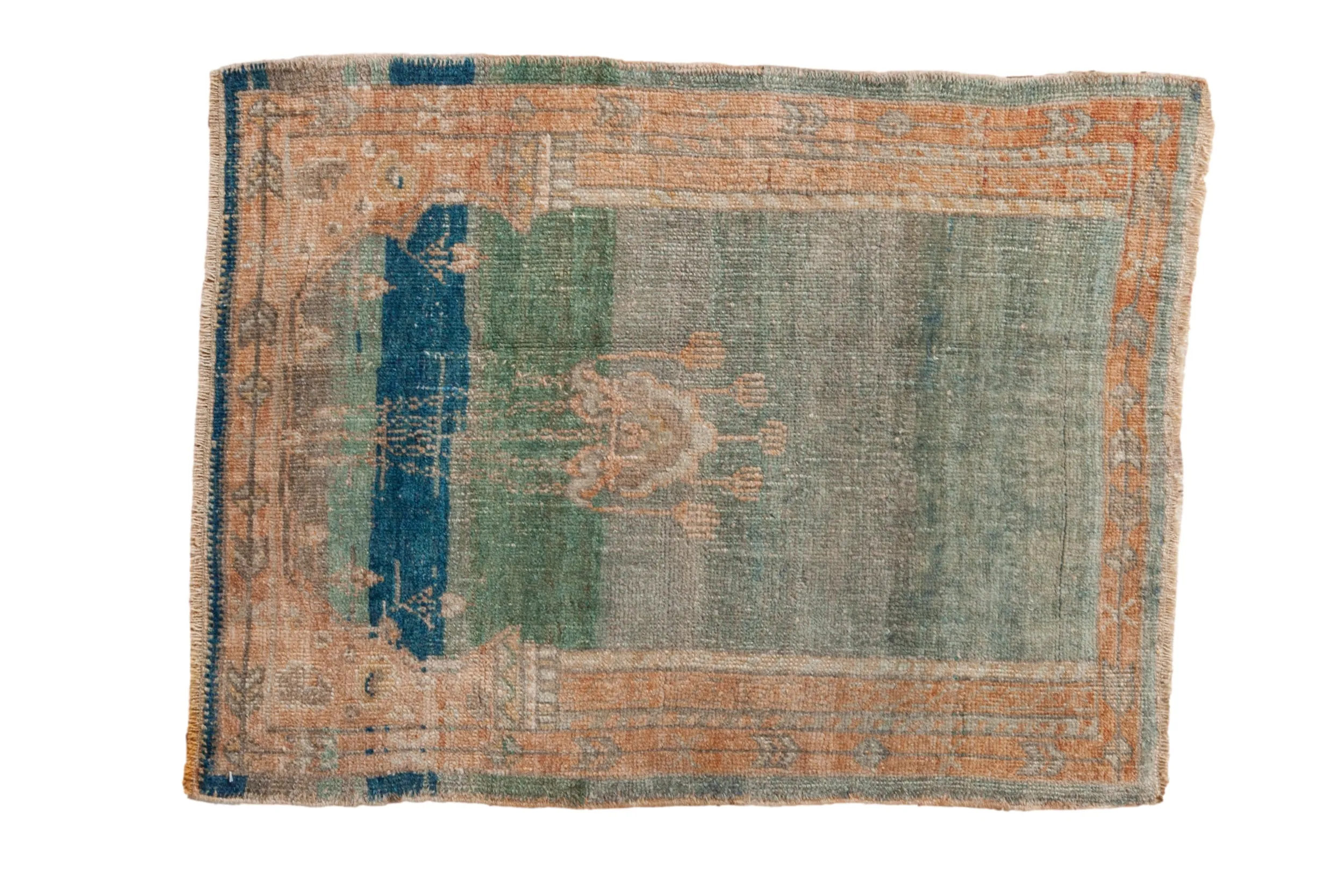 2.5x3.5 Vintage Oushak Rug