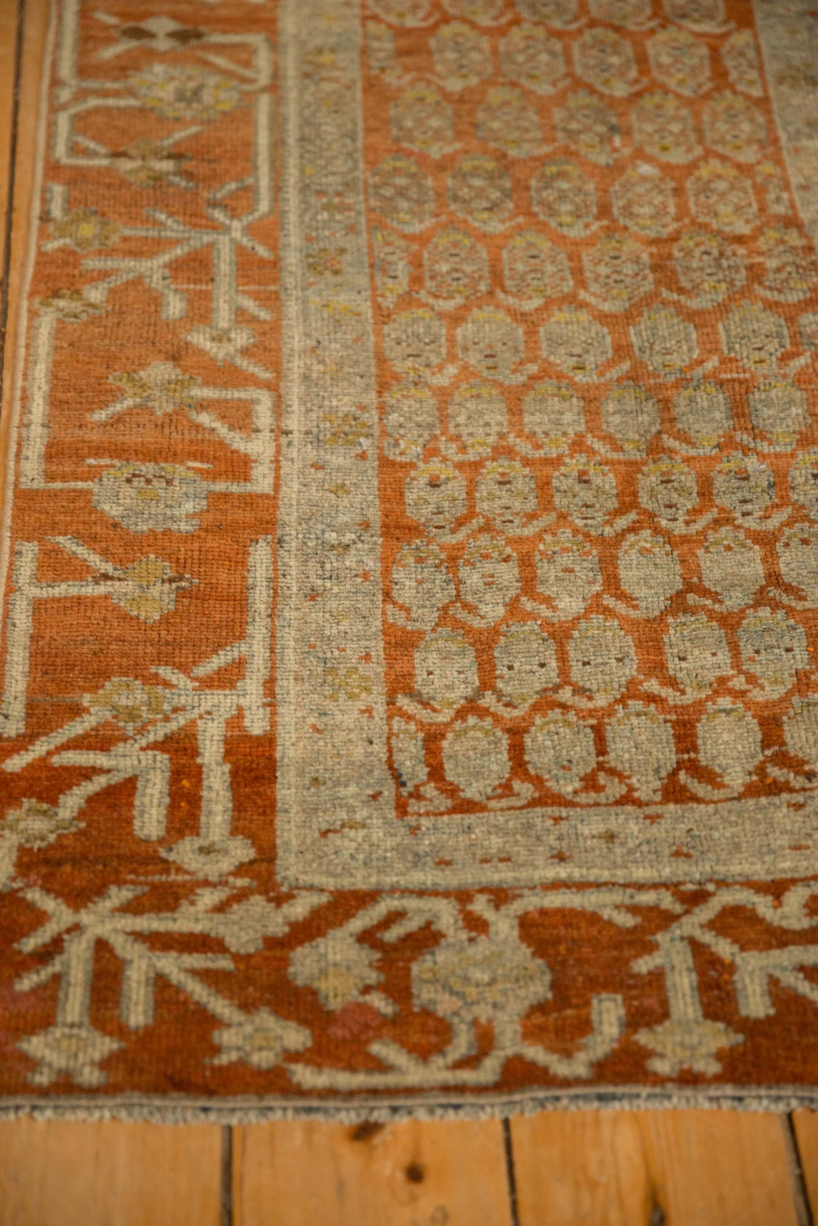 2.5x6 Antique Fine Distressed Hamadan Rug Runner