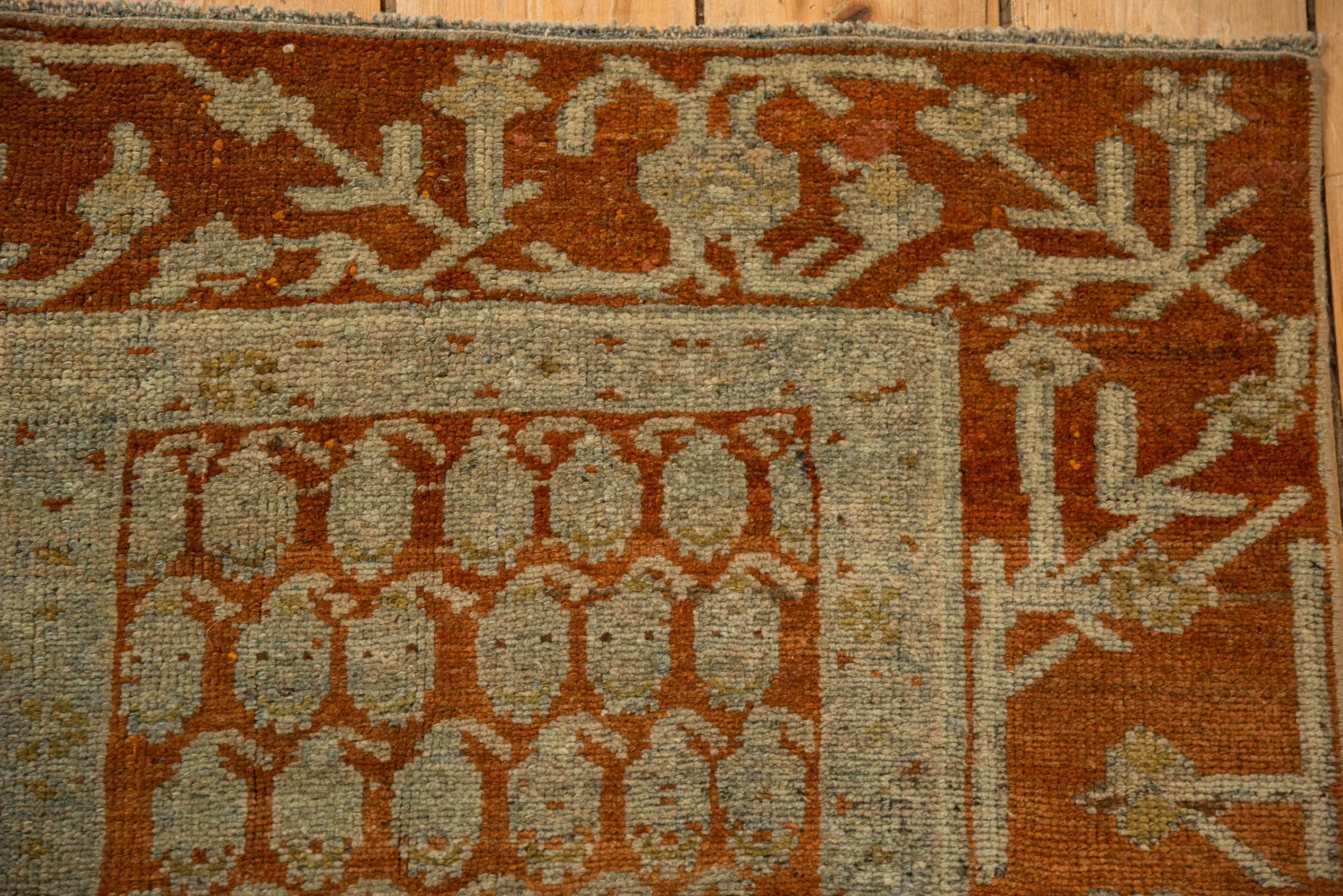 2.5x6 Antique Fine Distressed Hamadan Rug Runner