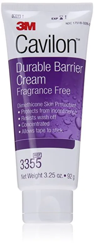 3M Cavilon Durable Barrier Cream 3.25 oz Tube 1/ea