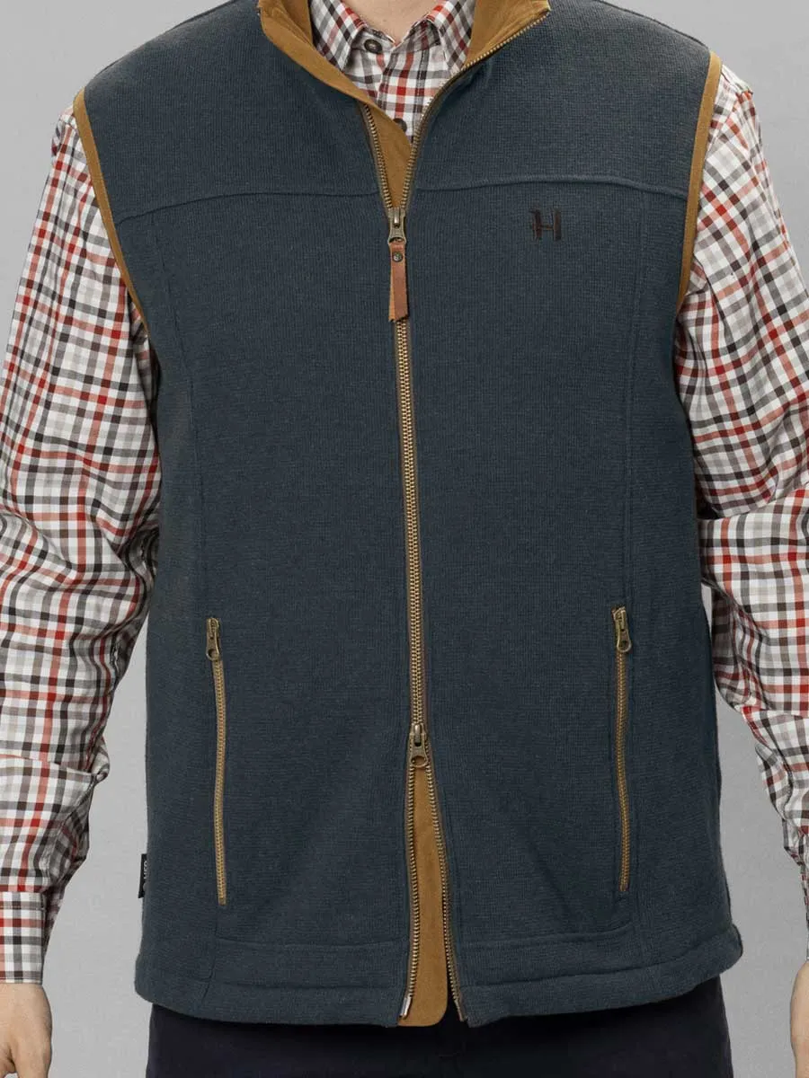 40% OFF HARKILA Sandhem Pro Wool Fleece Gilet - Mens - Dark Navy - Size:  MEDIUM