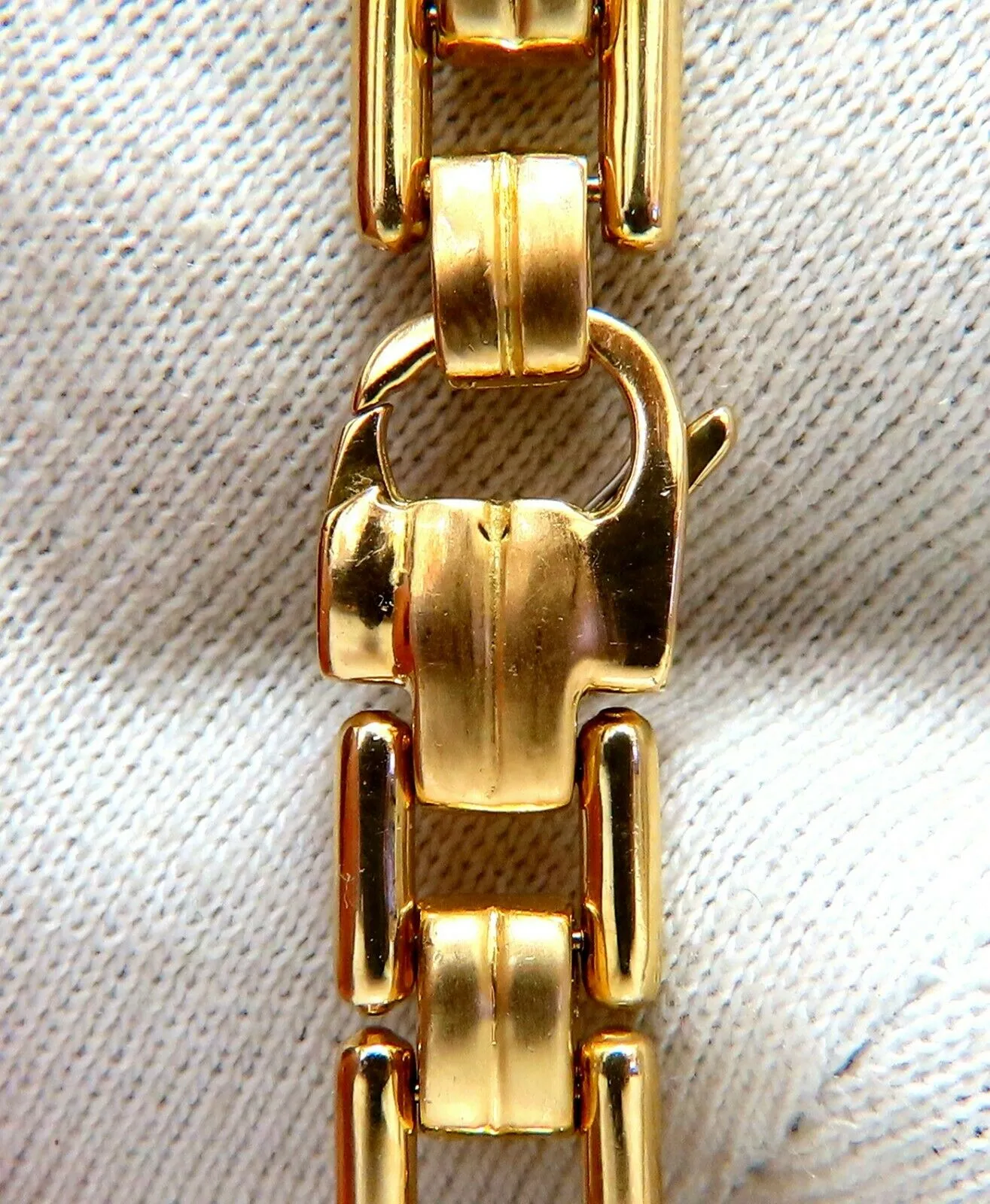 .80ct Natural Masculine Mod Durable Hinged Bracelet 14 Karat