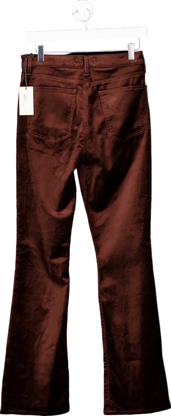 AGOLDE Chocolate Milk Nico Boot High Rise Boot Jeans UK W26