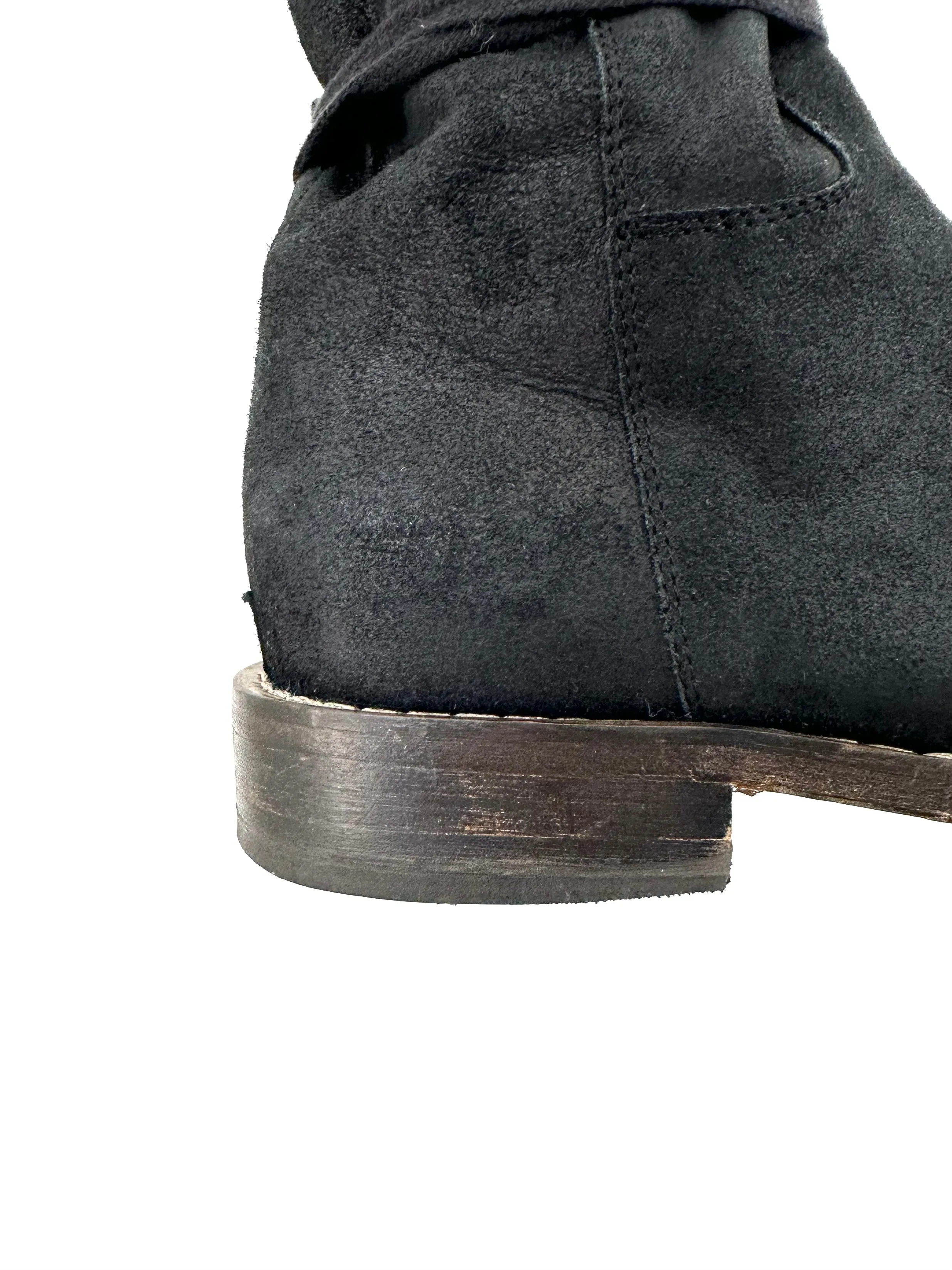 Ann Demeulemeester Suede Mid-Calf Boots