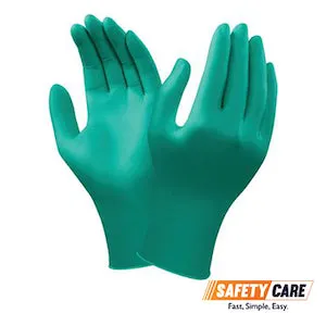 Ansell Touchntuff 92-600 Disposable Nitrile Gloves