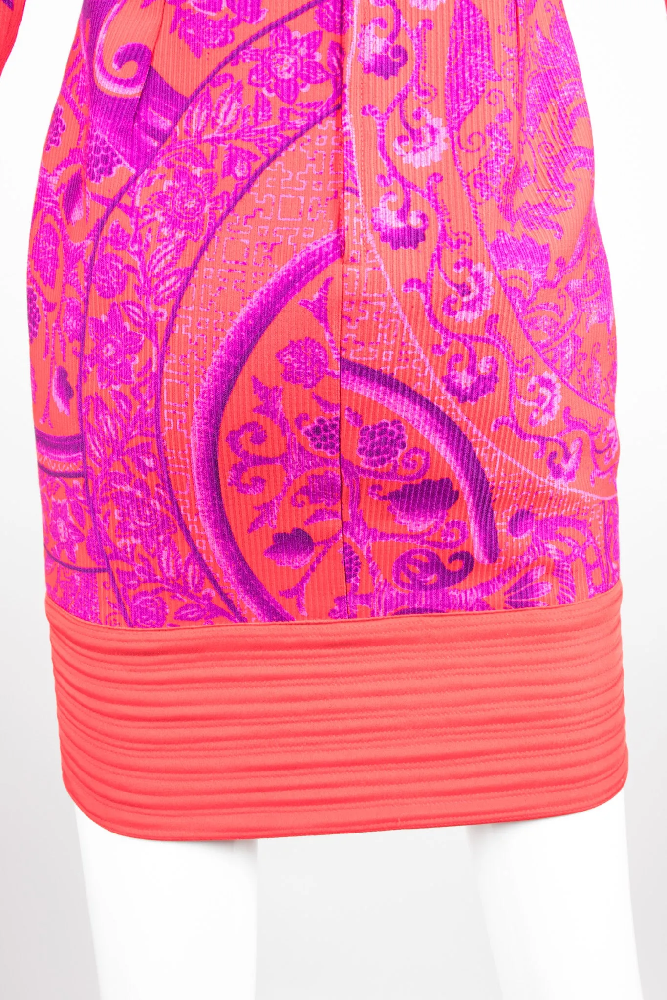 Baroque Ribbed Dress
