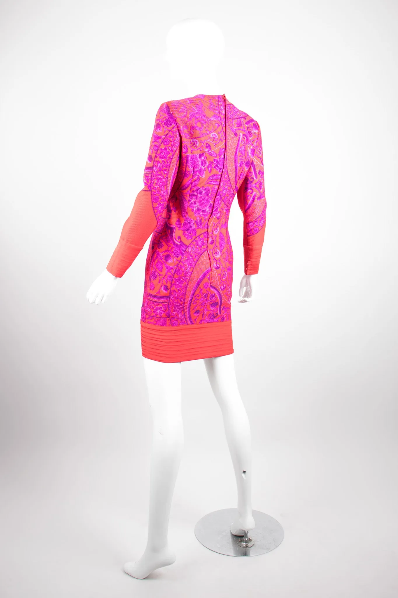 Baroque Ribbed Dress