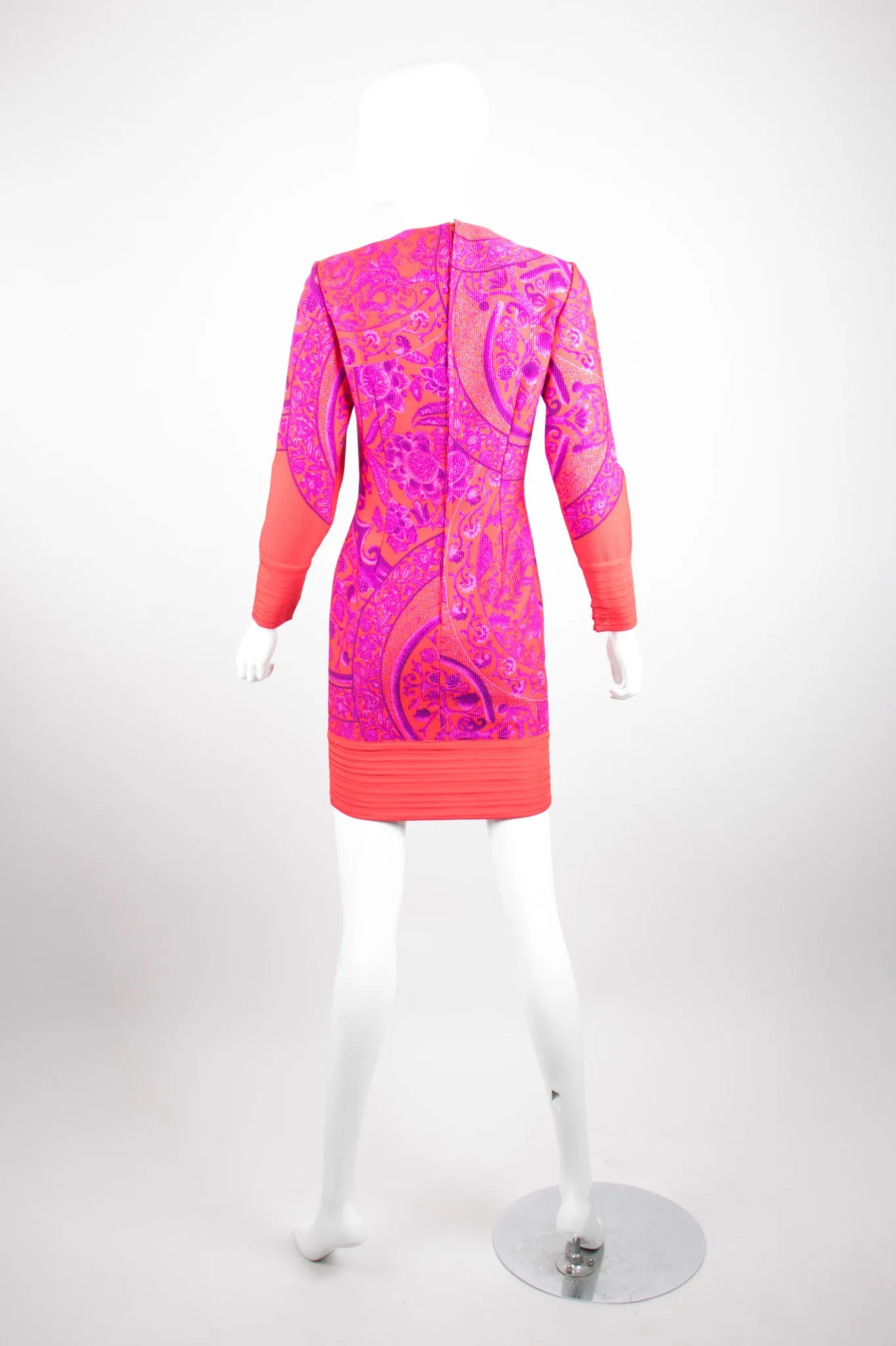 Baroque Ribbed Dress