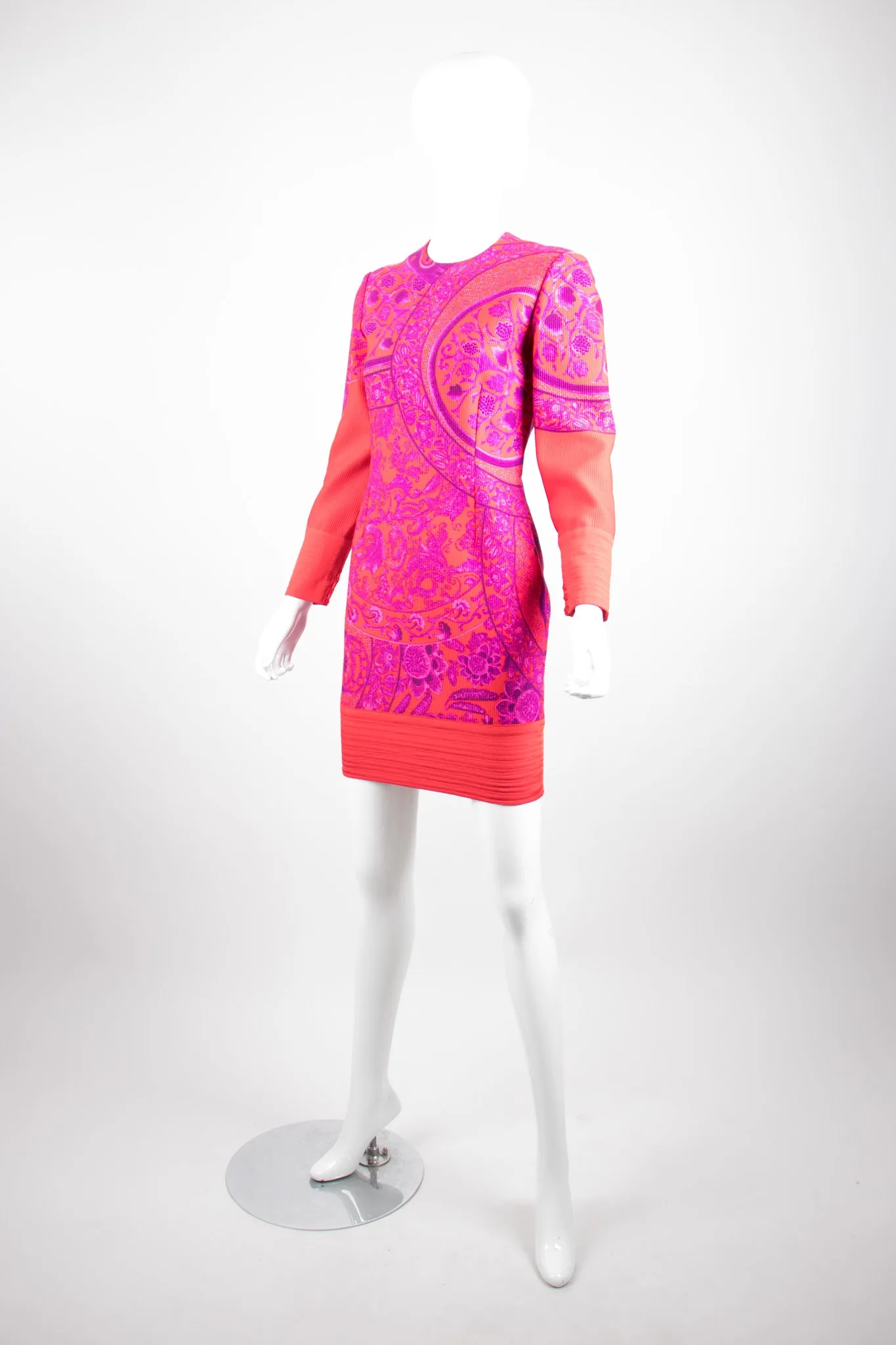 Baroque Ribbed Dress