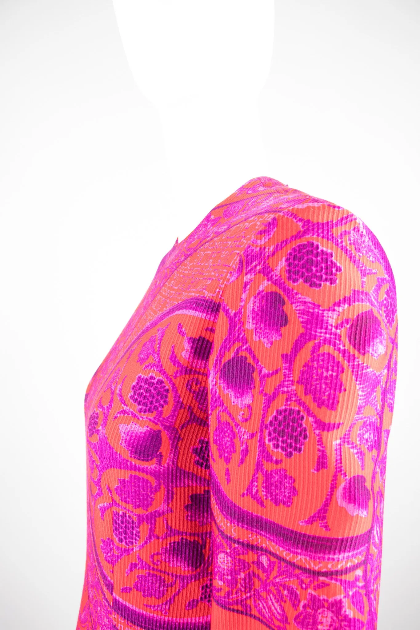 Baroque Ribbed Dress