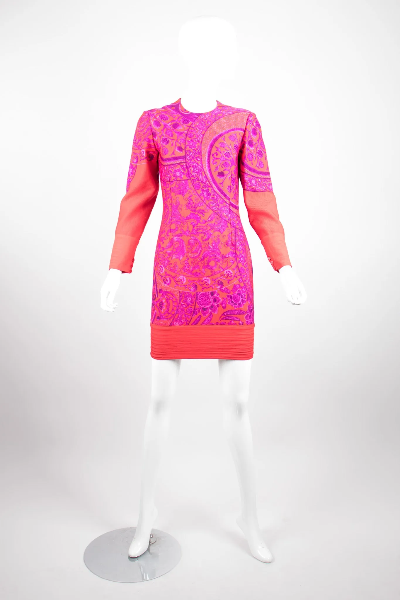 Baroque Ribbed Dress