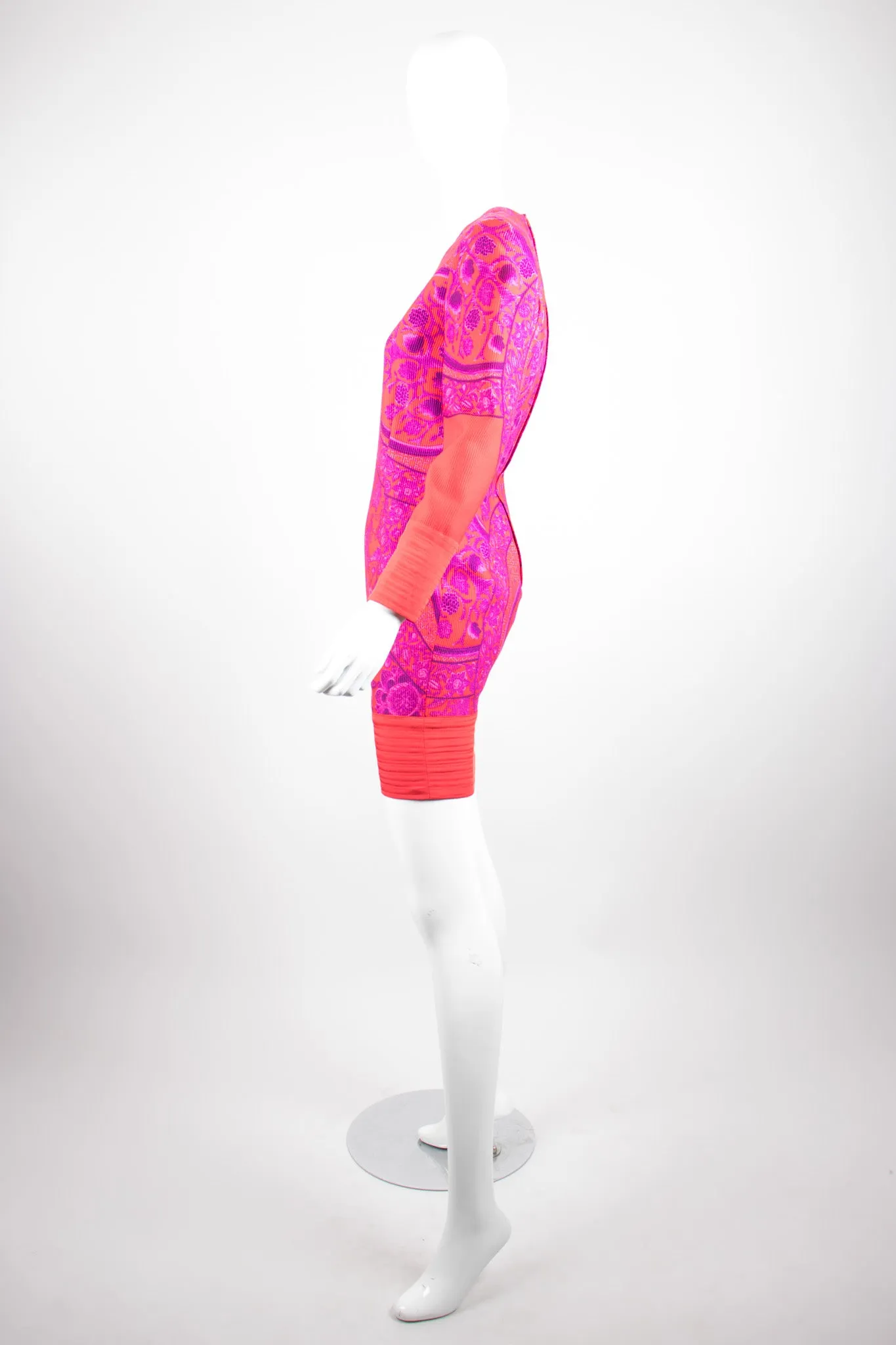 Baroque Ribbed Dress
