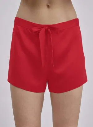Belted Woven Shorts