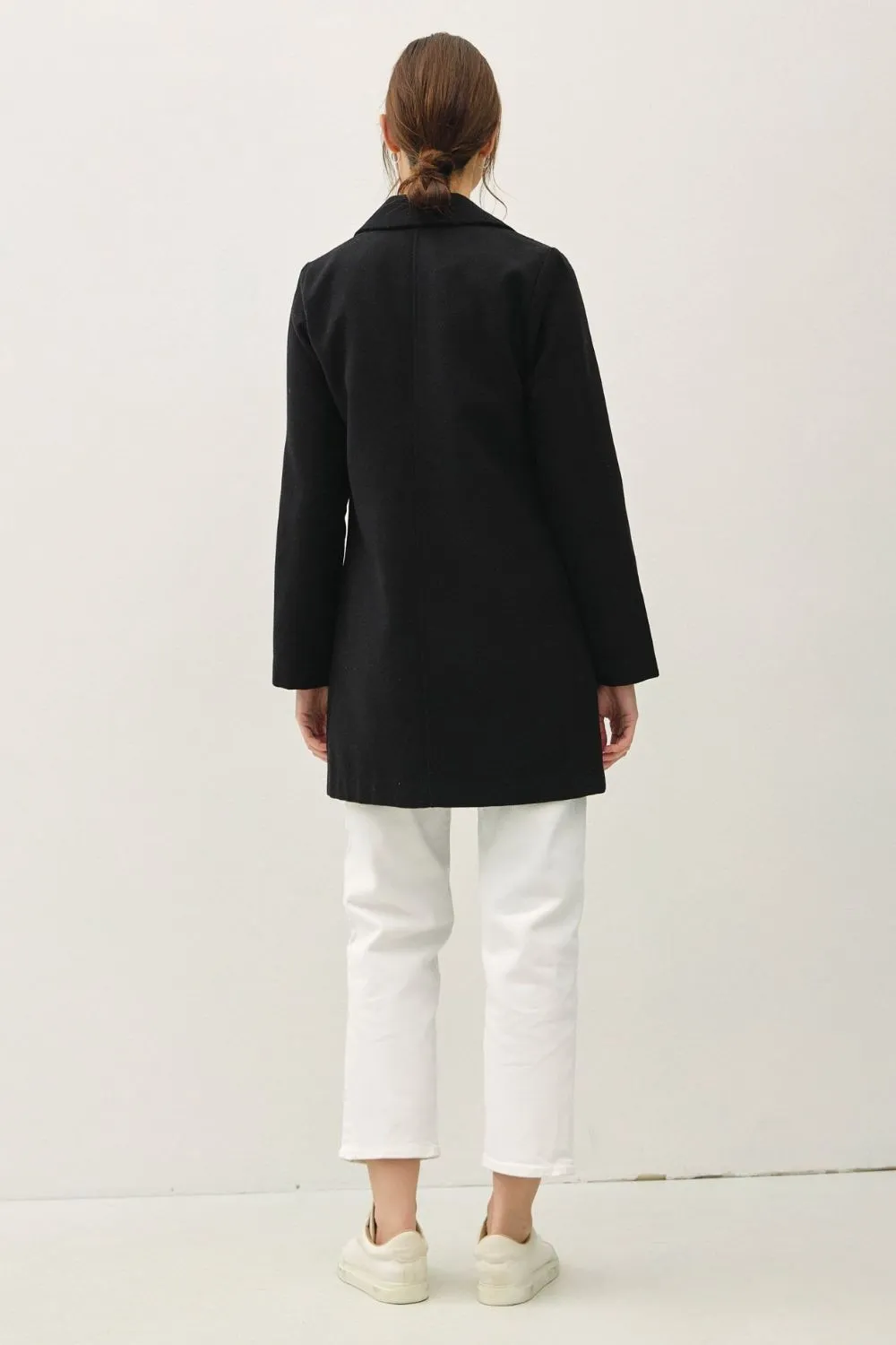 Black Long Sleeve Coat