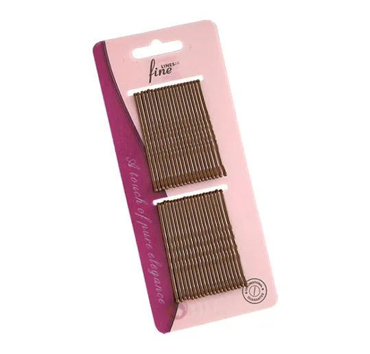 Bobby Pins, Large brown