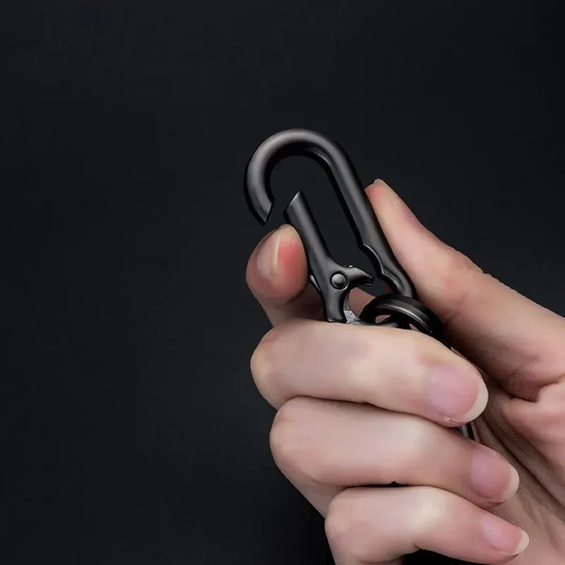 Car & Motorcycle Leather Woven Keychain - Stylish and Durable Key Accessory