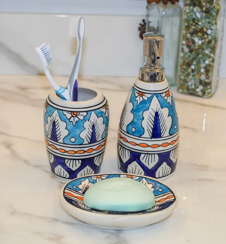 Ceramic Bathroom Set of 3