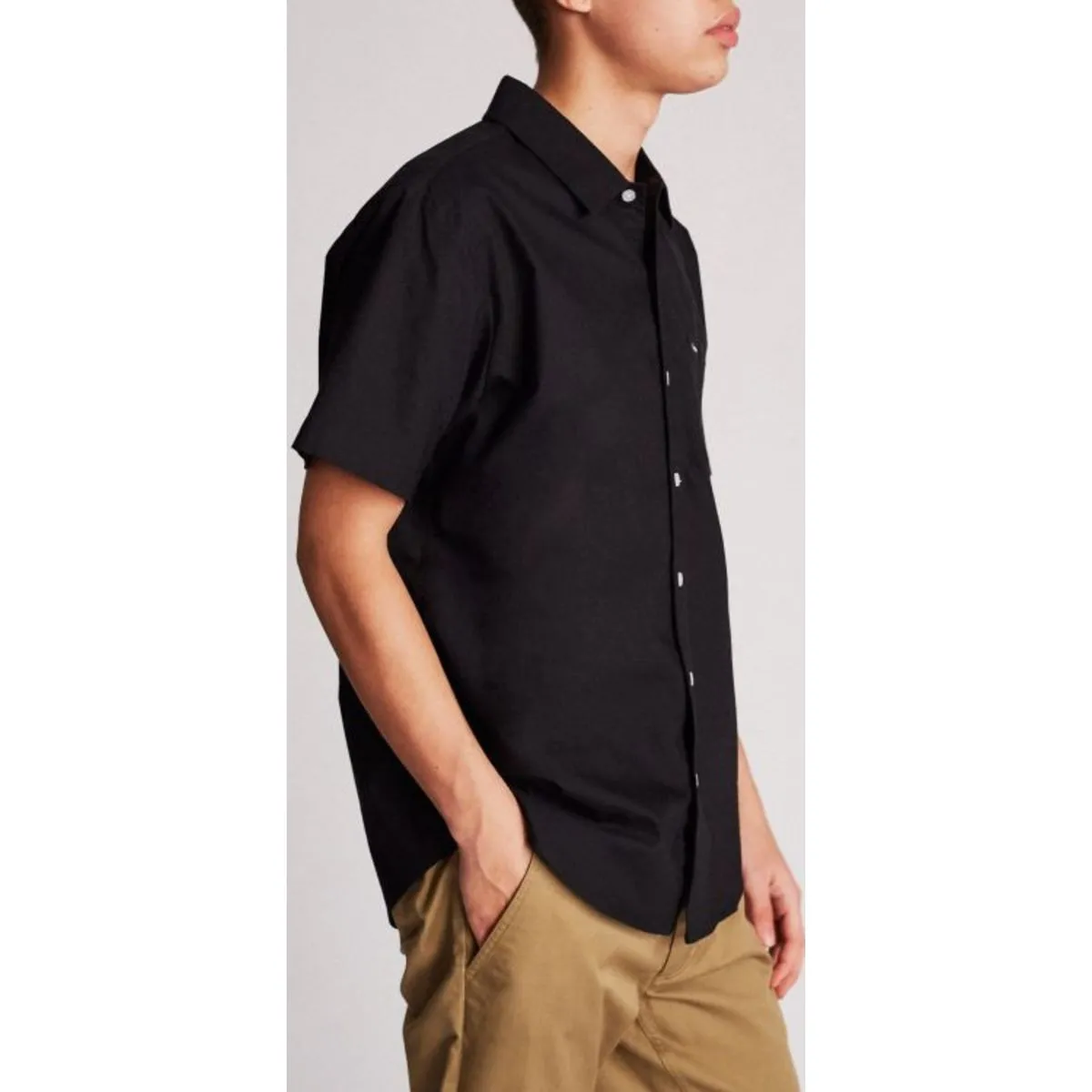 Charter Oxford S/S Woven - Off White