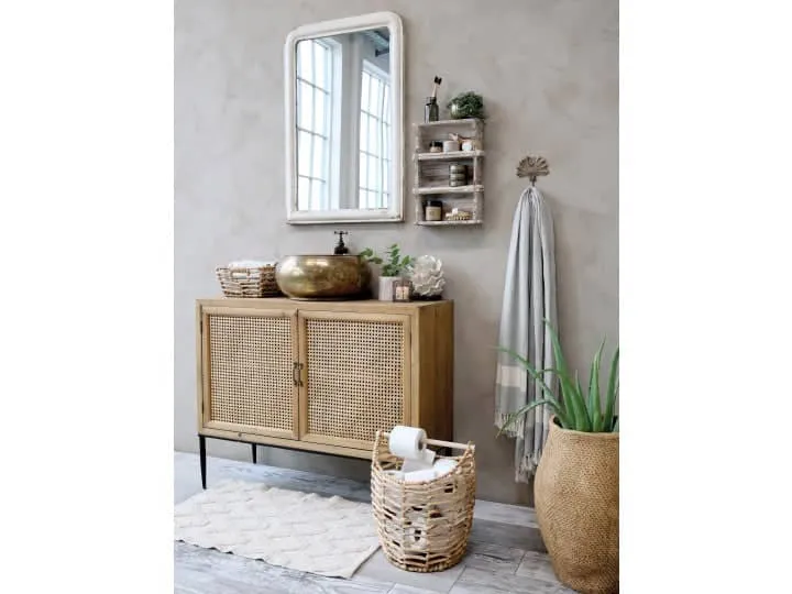 Chic Antique Kurv med træhåndtag