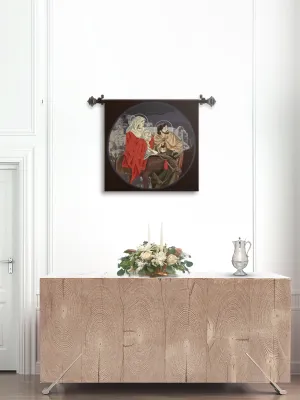 Christmas Holy Family Woven Sample Tapestry (B)