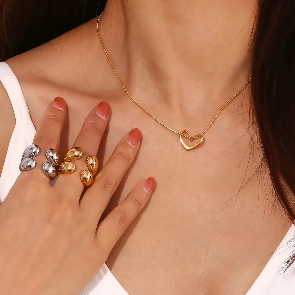 Chunky Double Dome Ring
