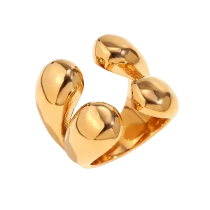Chunky Double Dome Ring