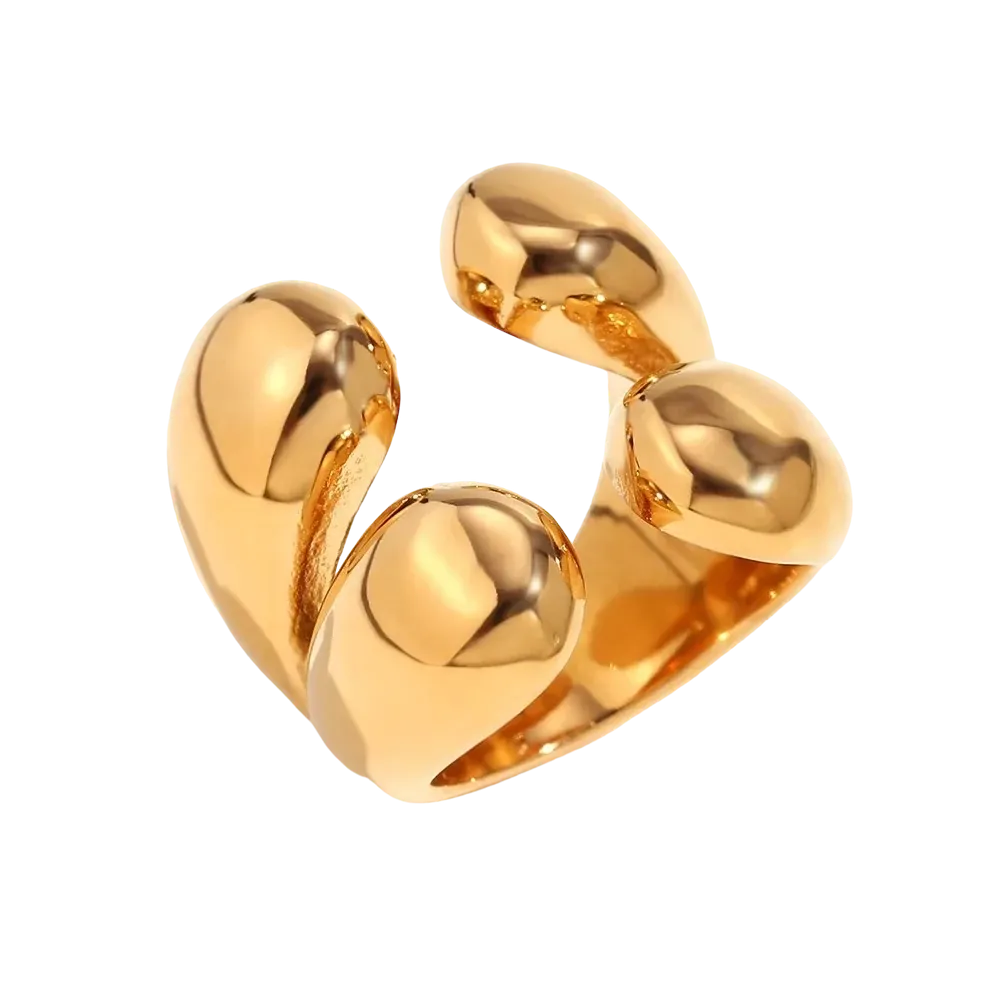 Chunky Double Dome Ring