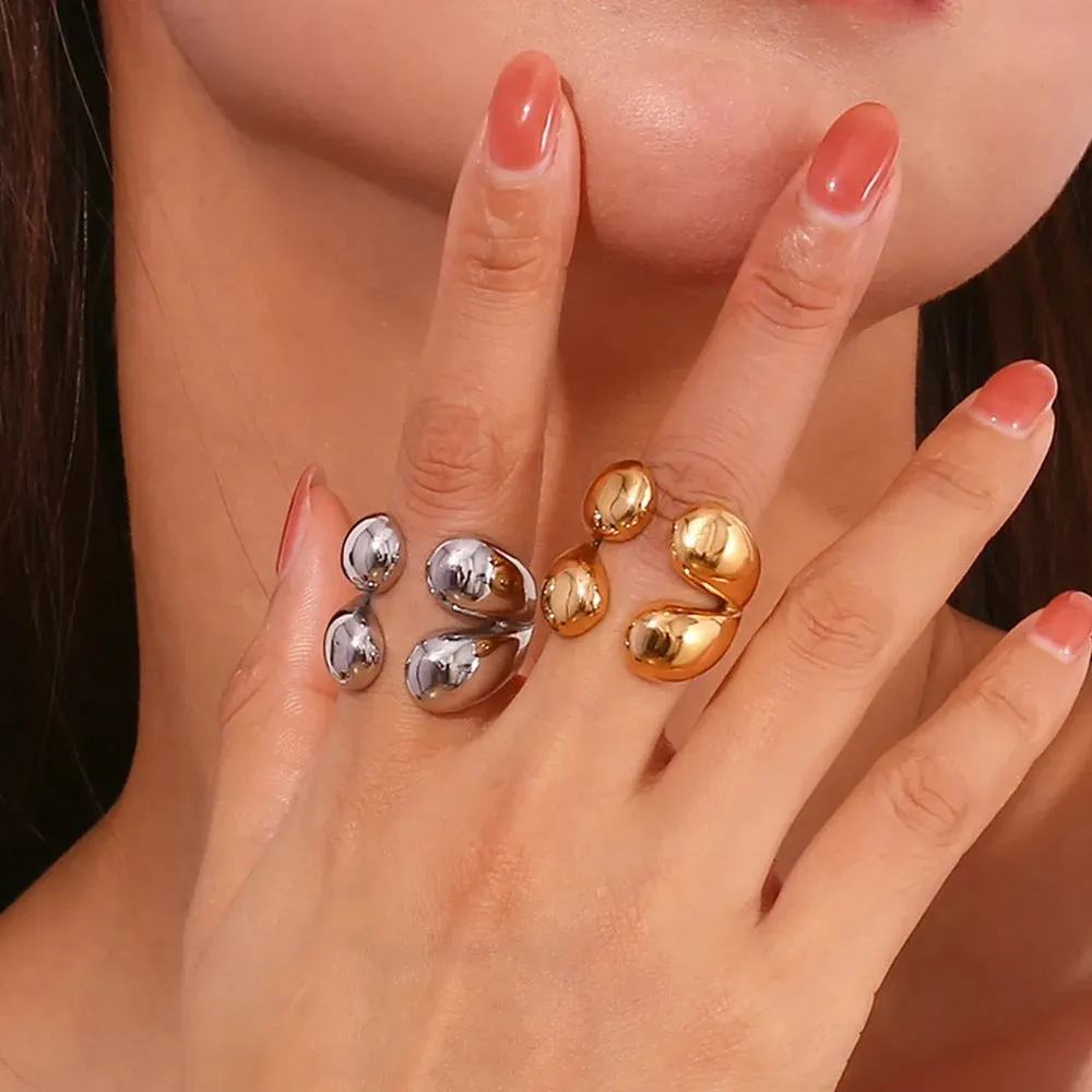 Chunky Double Dome Ring
