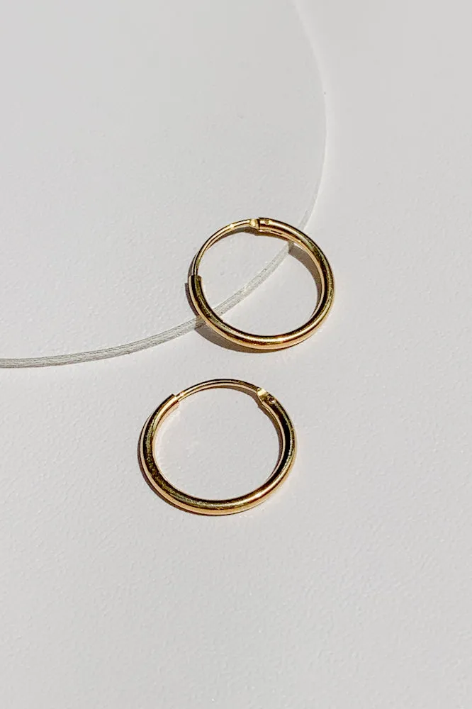 Classic Hoops (925 Silver)