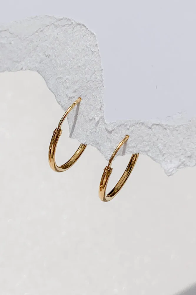 Classic Hoops (925 Silver)