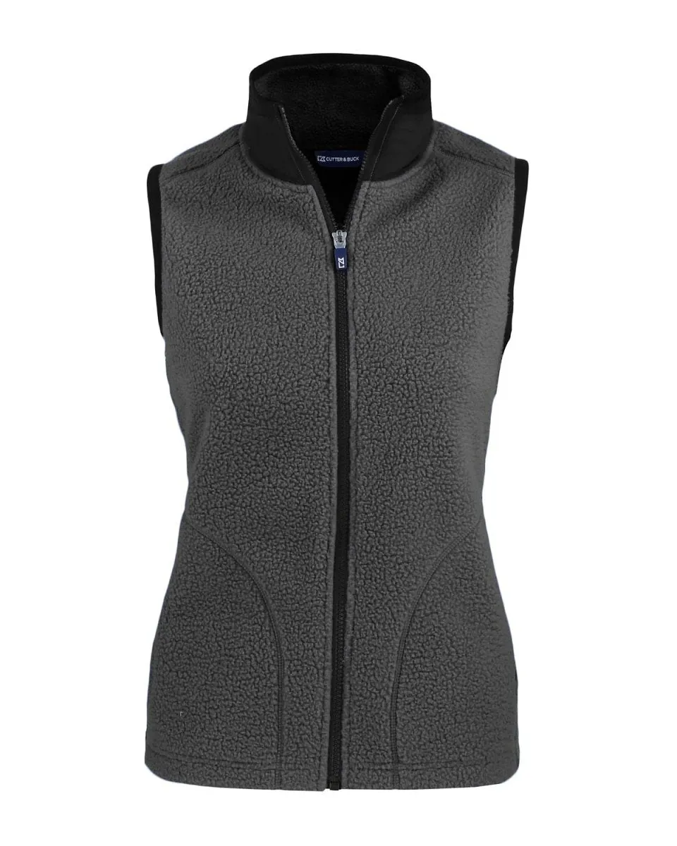 Cutter & Buck Cascade Eco Sherpa Fleece Womens Vest