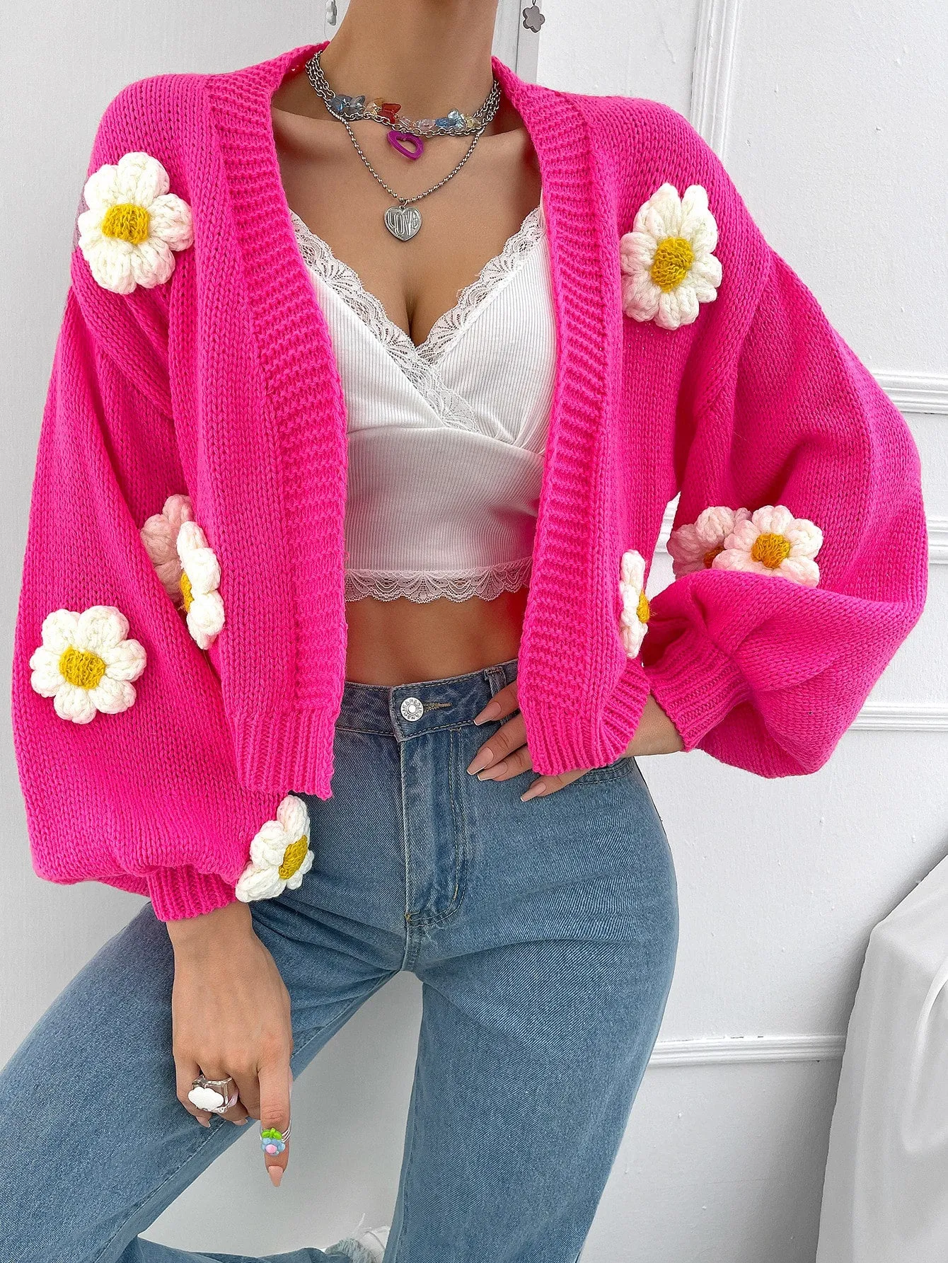 Dance Night Floral Cardigan