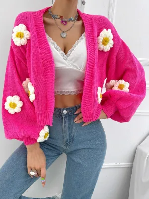 Dance Night Floral Cardigan