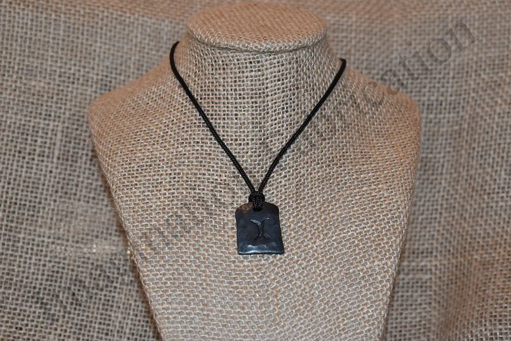 Dos Lunas Medallion Necklace