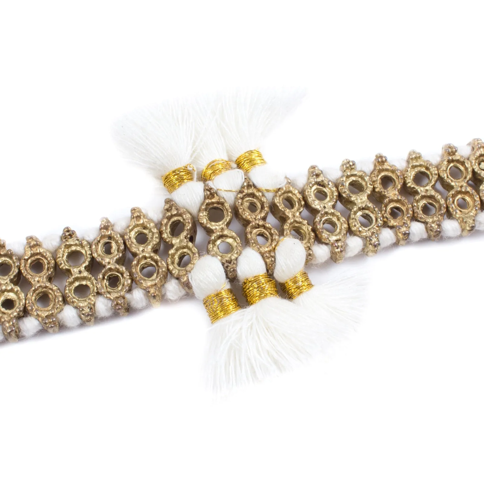 Double Trio Tassel Bracelet - Handmade in Egypt (Two Colors)