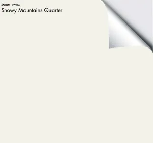 Dulux Snowy Mountains Quarter