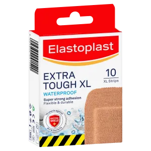 Elastoplast Extra Tough XL Waterproof Plasters