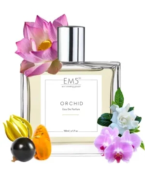 EM5™ Orchid Perfume EDP Spray for Women | Warm Spicy Earthy Woody Fragrance Accords | Luxury Gift for Her | Variants Available: 50 ml Spray / 15 ml Spray