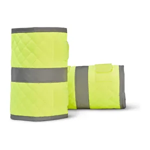 Equisafety Reflective Horse Wear Quilted Leg Boots - Yellow