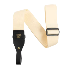 Ernie Ball Polypro Acoustic Guitar Strap - Cream