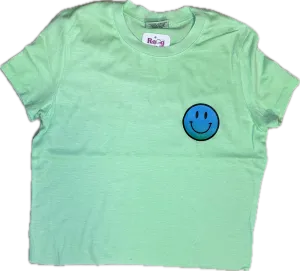 FIREHOUSE- SMILEY FACE T-SHIRT (kiwi)