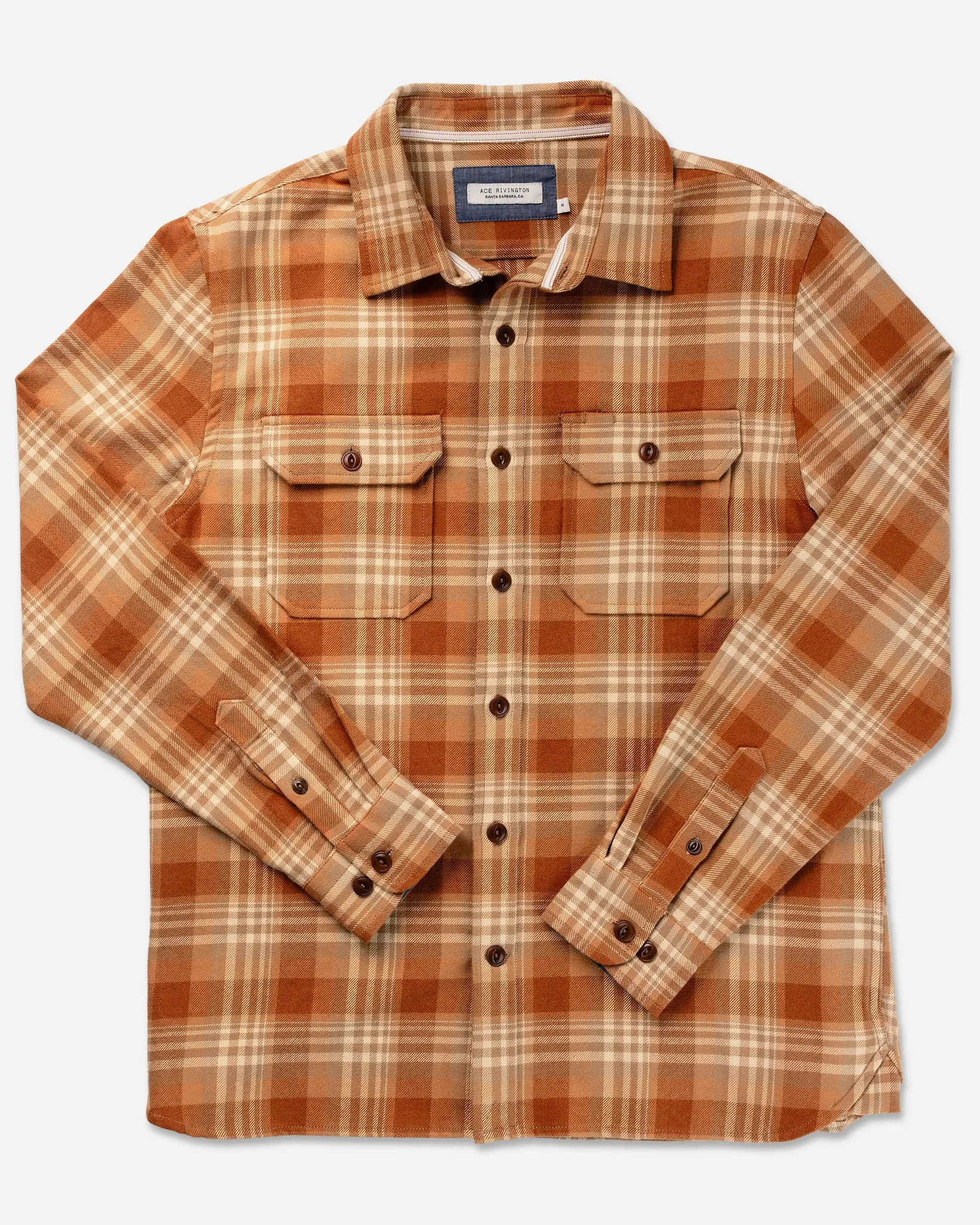 Flannel - Utility Shirt - Sand Storm