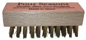Four Seasons Brass Suede Brush