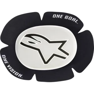 GP Sport Evo Knee Sliders White/Black - One Size