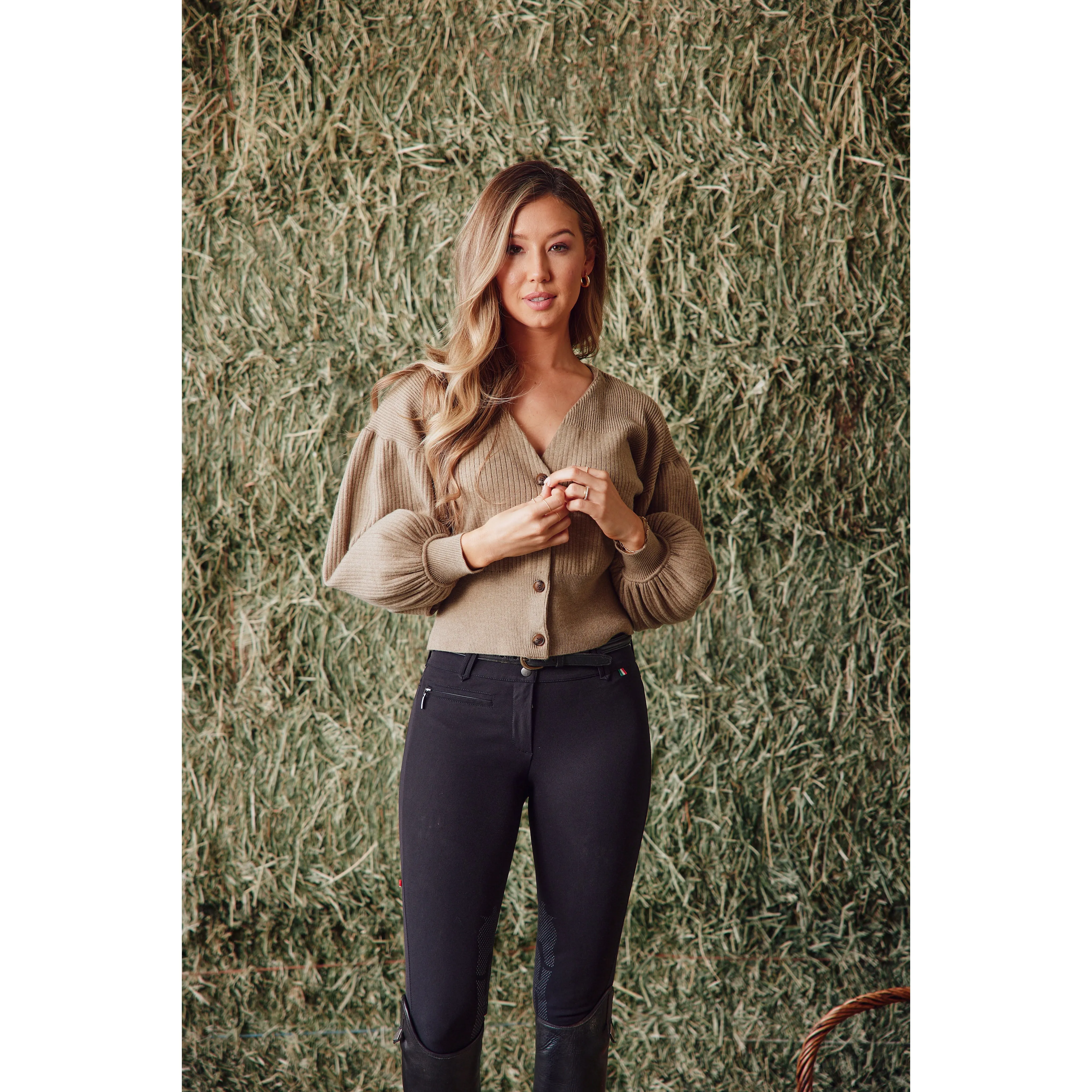 Grace | The Cardigan Sweater | Buckskin