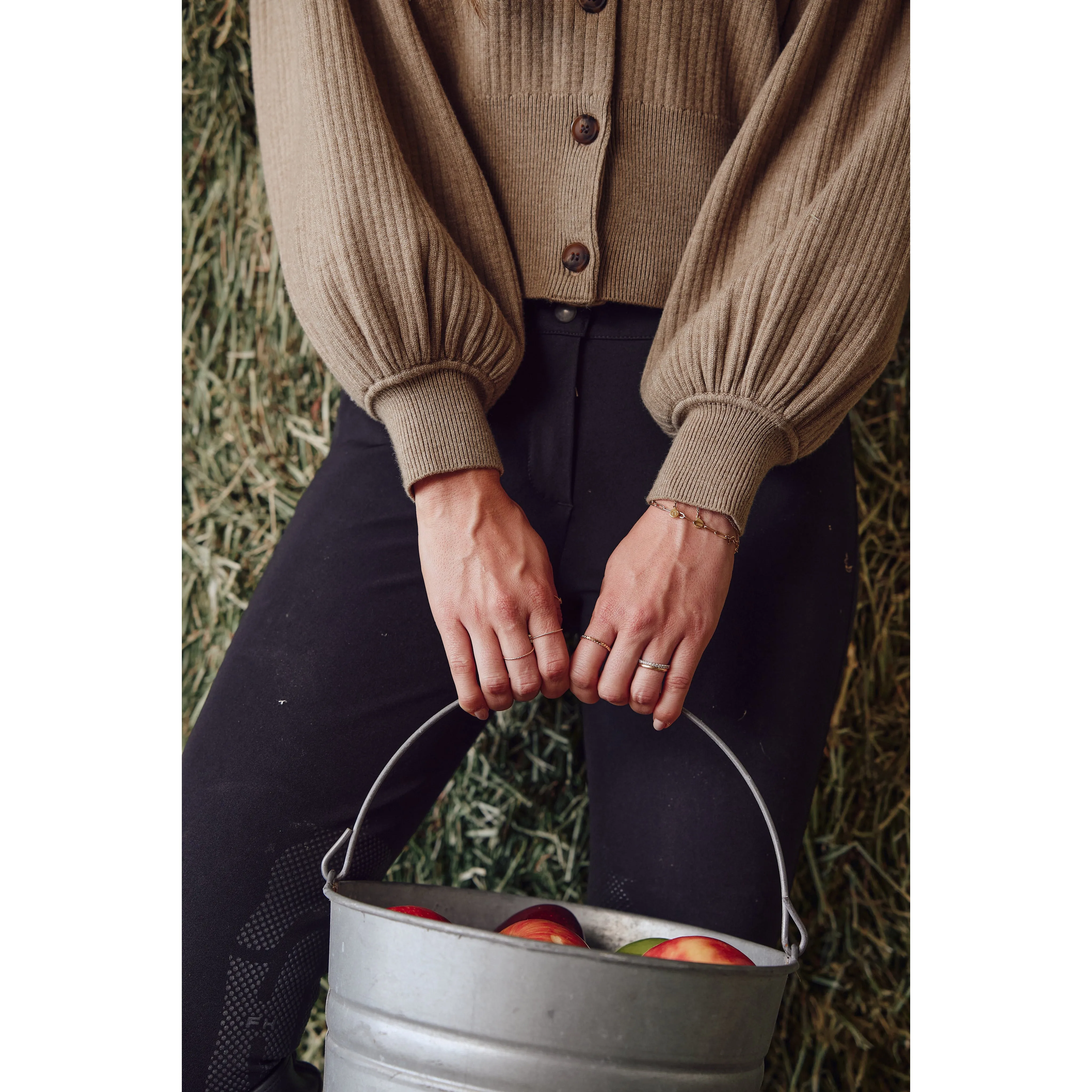 Grace | The Cardigan Sweater | Buckskin