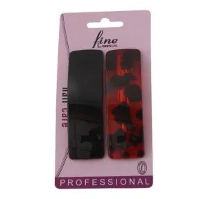 Hair Barrette, Black 6064